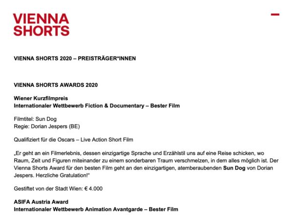 01 PA VIENNA SHORTS 2020 PREISTR Ae GER INNEN